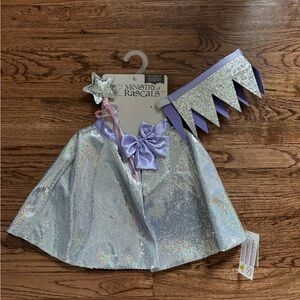 NWT Ministry of Rascals Silver and Purple Costume Set